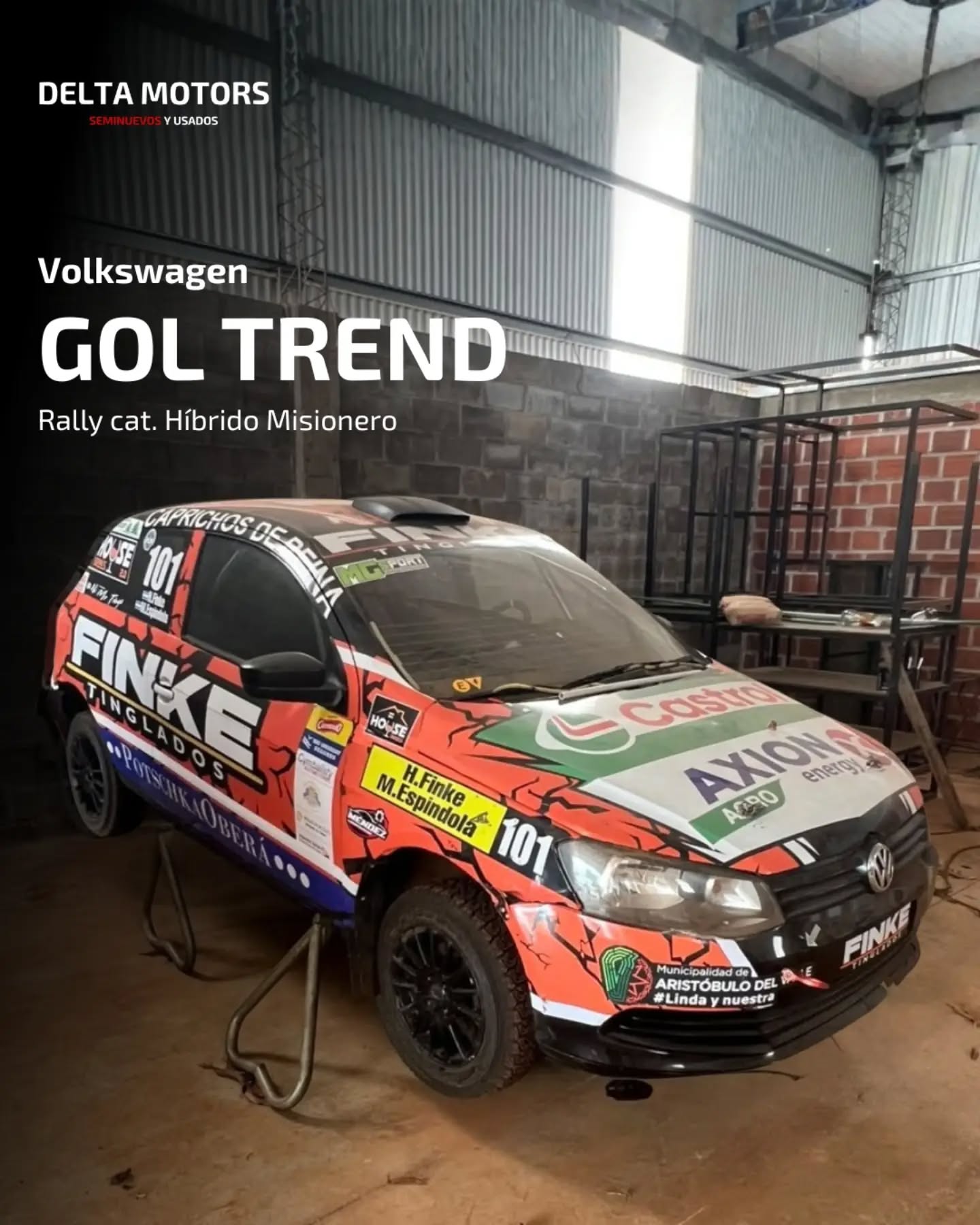 Volkswagen Gol Trend Rally - Híbrido Misionero (generación 2013-2016)